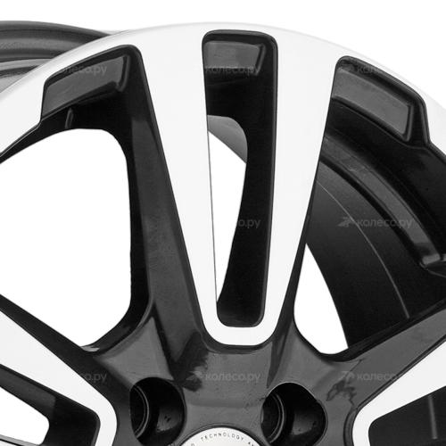 X`trike RST R065 BK/FP 6x15 4*100 ET50 Dia60.1 BK/FP фото 6